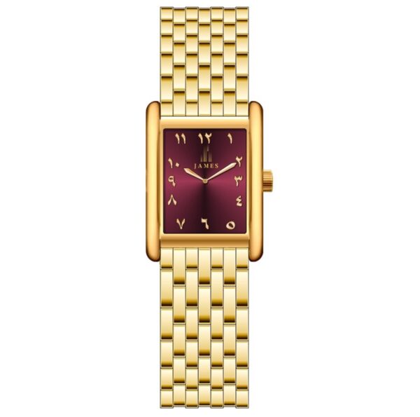 James Luxury Arabie Gold/Bordeaux